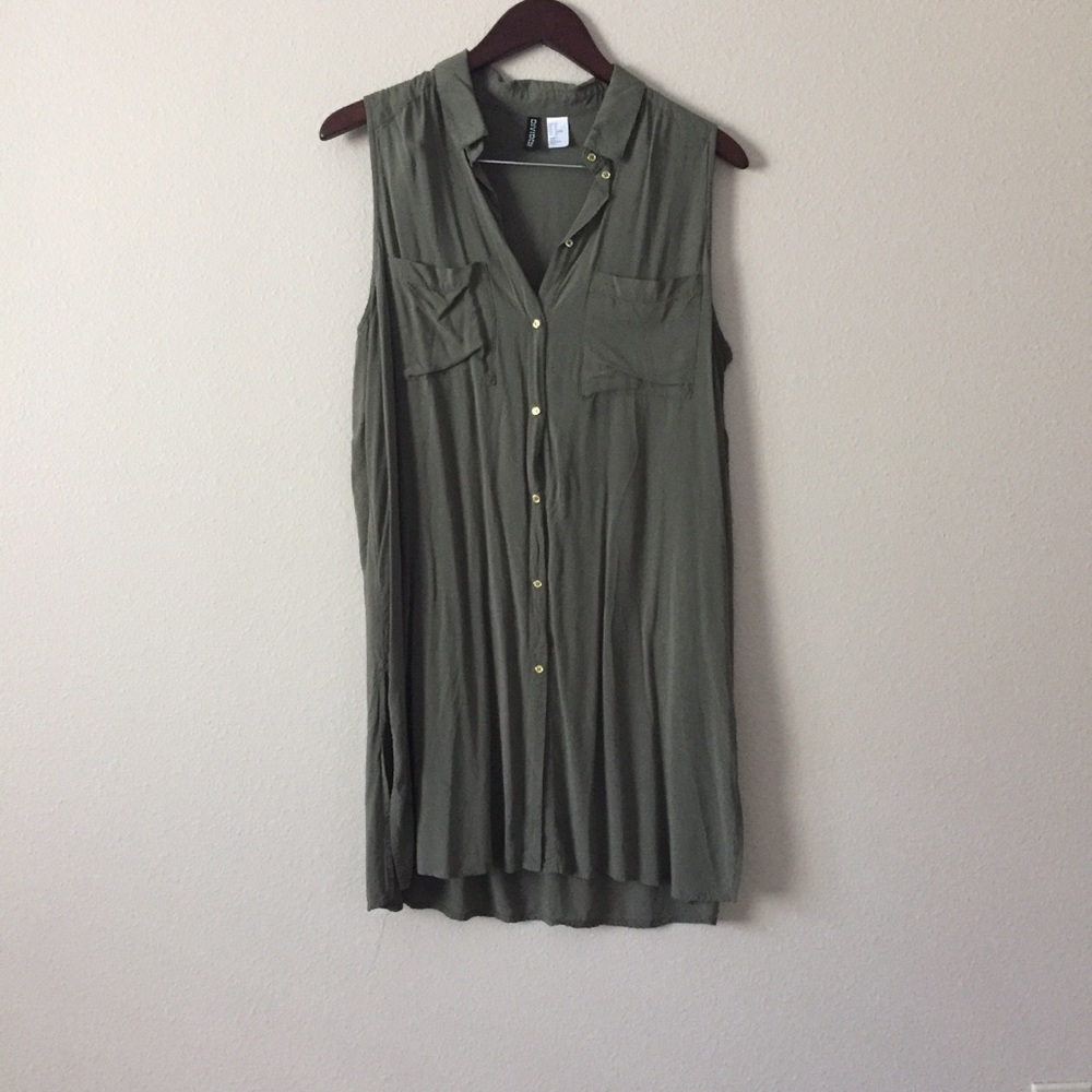 DIVIDED H&M sleeveless tunic